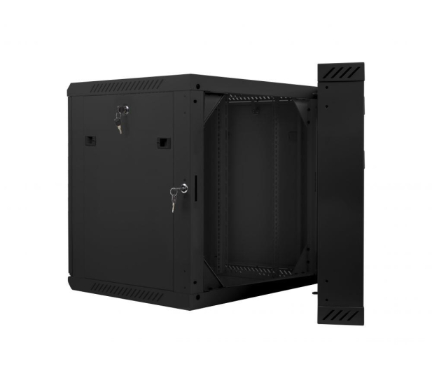 LANBERG Szafa instalacyjna wisząca dwusekcyjna 19'' 12U 600X600mm czarna WF02-6612-10B - 455649 - zdjęcie 7